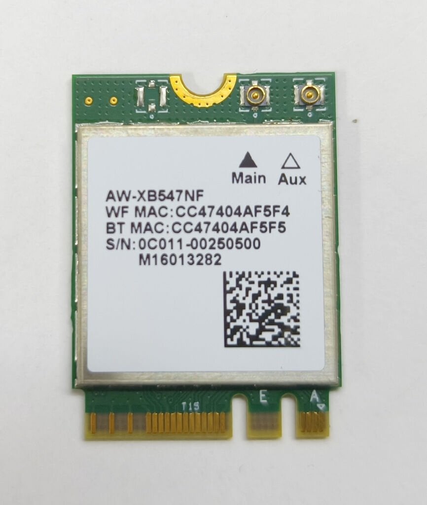 ASUS TUF Gaming FA507 FX507 FX517 Orijinal Wireless Kart RTL8852BE AWXB547NF 1800Mbps BT5.2 2.4G 5Ghz