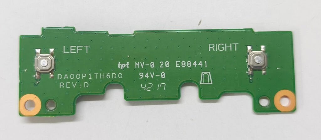 Hp 14-BS 14-BW 14T-BS 14Z-BW TPN-Q186 TPN-Q187 14G-BR 240 G6 245 G6 246 G6 Orijinal Touchpad Buton Kart