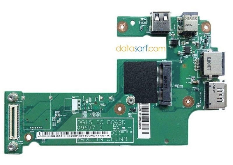 Dell 15R N5010 Power Jack Kartı DG15 09697-1 48.4HH02.011