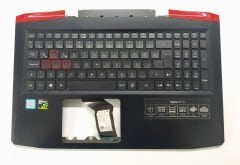 Acer Predator VX5-591 VX5-591G Orijinal Üst Kasa Palmrest Klavye Arızalıdır