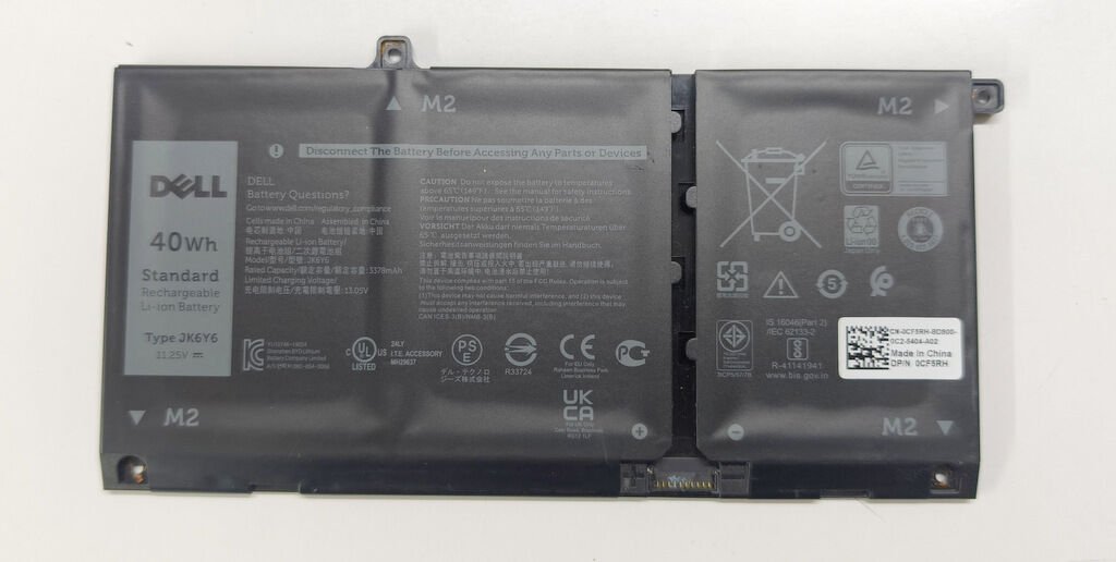 Dell Latitude 3510 E3510 L3510 P101F P112F 7506 5401 Orijinal Batarya Pil JK6Y6