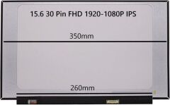 Lenovo Legion 5-15IMH05H Uyumlu 15.6 30 Pin Vidasız Ekran Panel FHD IPS MAT 1920-1080P 260mm