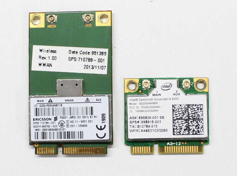 Hp 8470p 8470w Orijinal Wİreless Kart Set 695826-001