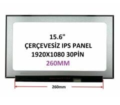 Lenovo Legion 5-15IMH6 Uyumlu 15.6 30 Pin Vidasız Ekran Panel FHD IPS MAT 1920-1080P 260mm