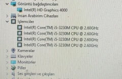 Hp Envy M6-1000 M6-1100 M6-1200 TPN-C107 M6-1225DX Orijinal Anakart İşlemci Fan