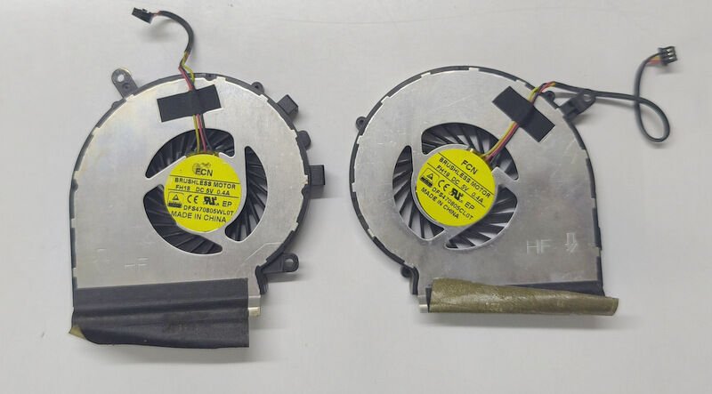 MSI GE62 PE60 CR62 PL60 MS-16J5 MS-16J4 Orijinal Fan Set