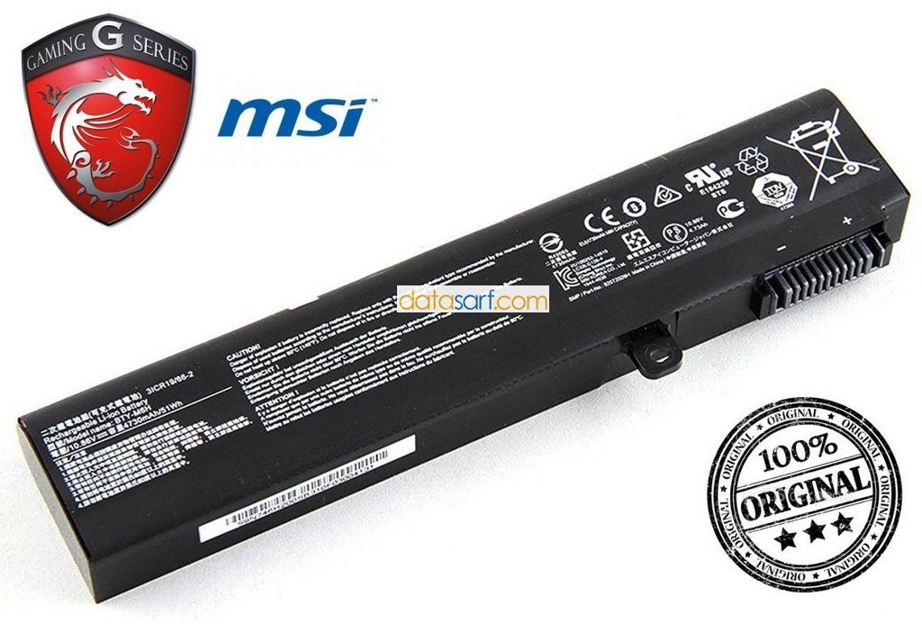 MSI PE60 Orijinal Batarya Pil BTY-M6H