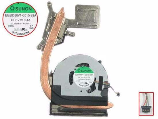 Acer S3 S3-951 S3-371 S3-391 Orijinal Fan Soğutucu Bakır