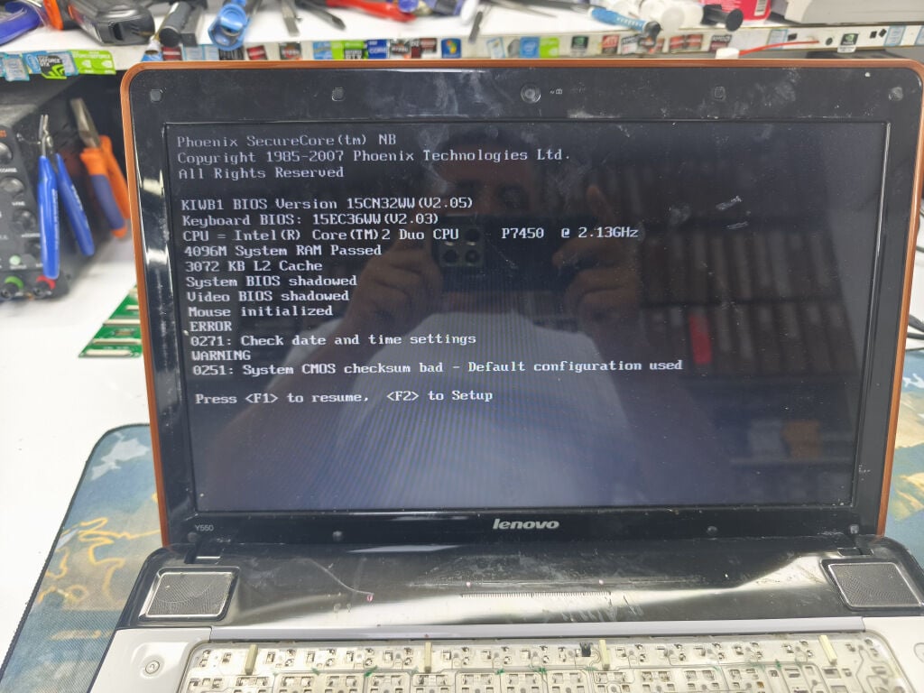 Lenovo ideapad Y550 Y550P Y550P Y550A 20017 Anakart Ekran Kasa