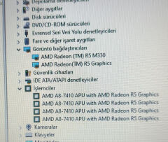 Lenovo B50 B51 N51 80ET 80ES Orijinal Anakart Kasa AMD A8-7410 ATI R5 M330 VGA