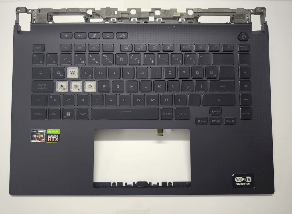 Asus Rog Strix G513 G533 GX551 GX550 GX511 Orijinal Klavye Üst Kasa Palmrest 6070B1885832
