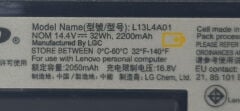 Lenovo B50 B51 N51 80ET 80ES Orijinal Batarya Pil L13L4A01 L13L4AO1 L13M4A01 61.9 Sağlık