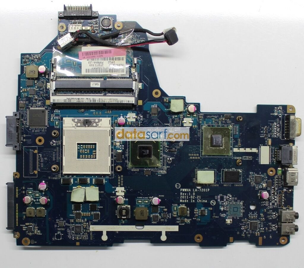 Toshiba Satellite C660 C665 Anakart  LA-7201P Anakart