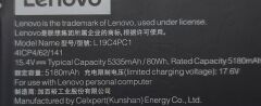 Lenovo 5-15IMH05H 5-15ARH05 5-15IMH6 5-15ITH6 5-15ACH6 5-15IMH6 Orijinal Batarya Pil L19C4PC1 L19M4PC1 L19M4PC1
