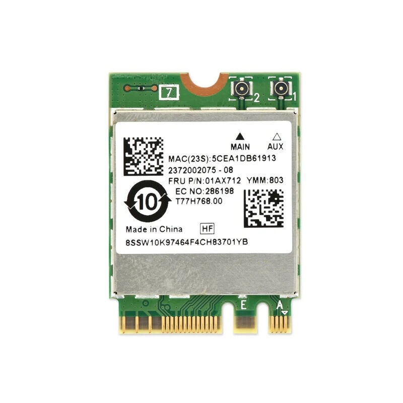 Lenovo ideapad C340-14IWL 14API 14IML Flex-14IWL IML API Orijinal Wireless Kart 01AX712 RTL8822BE